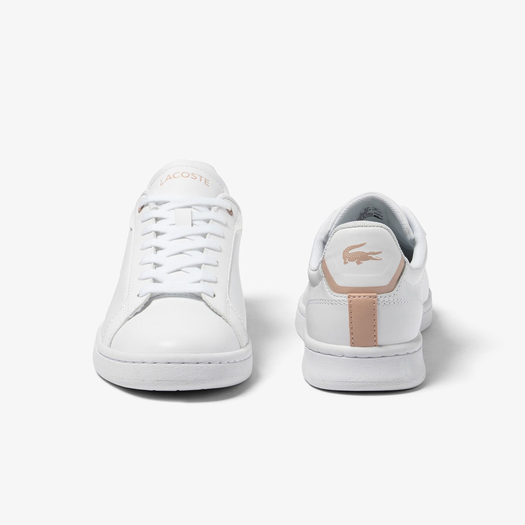 Women's Lacoste Carnaby Pro BL Tonal Leather Trainers Women's Lacoste Carnaby Pro BL Tonal Leather Trainers
