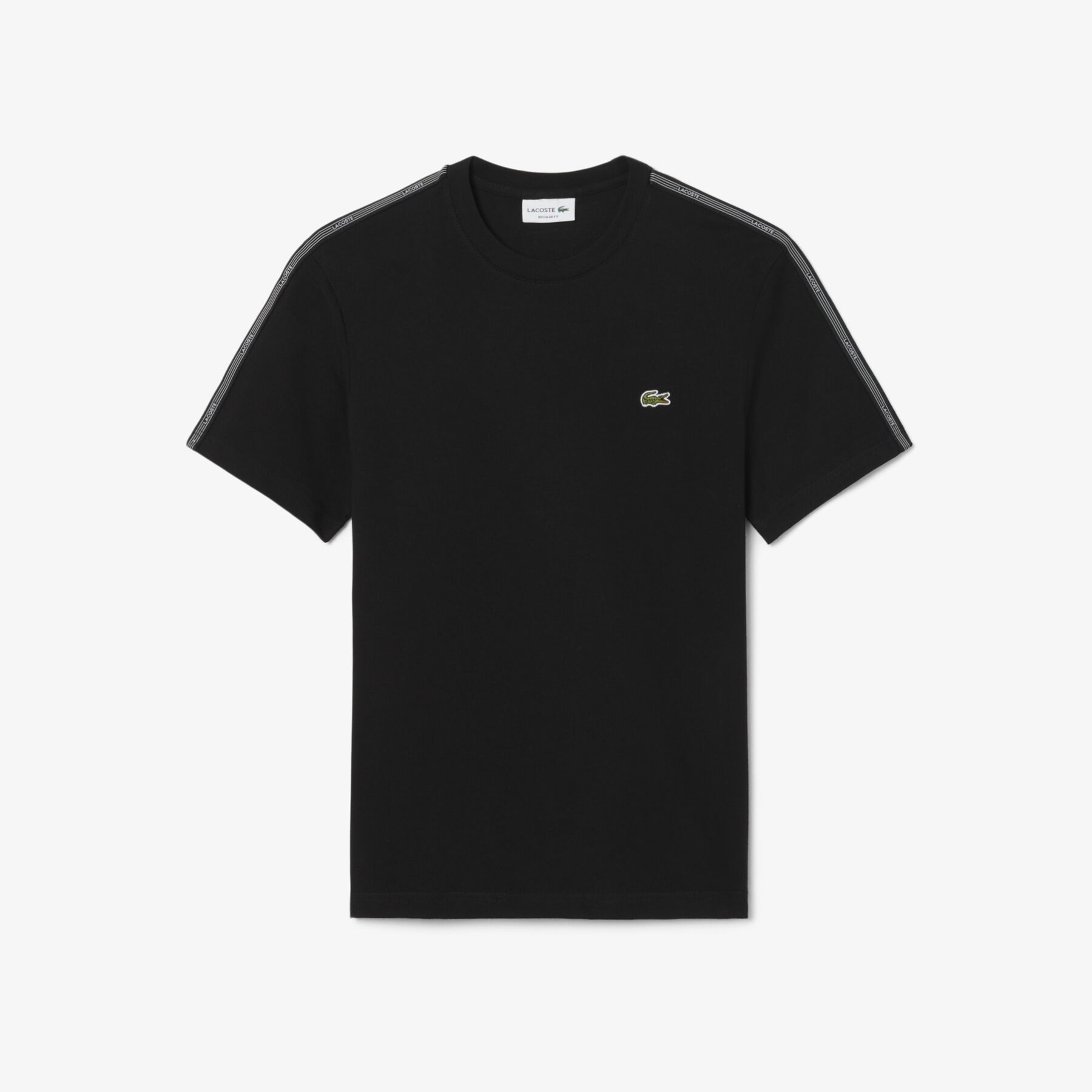 Branded Stripe Band T-shirt lacoste branded stripe band t shirt