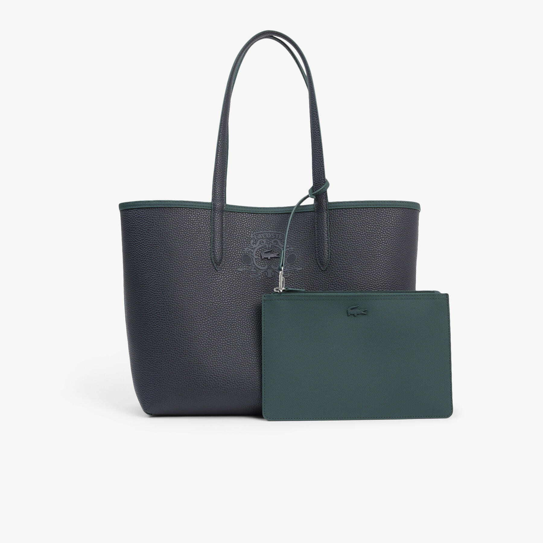 Reversible Tote with Pouch lacoste reversible tote with pouch
