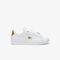Women's Lacoste Carnaby Pro Leather Metallic Detailing Trainers Women's Lacoste Carnaby Pro Leather Metallic Detailing Trainers
