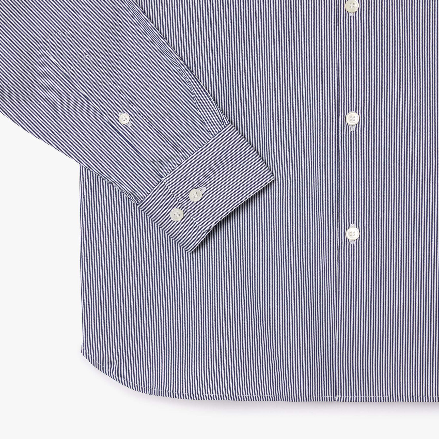 Slim Fit Striped Stretch Poplin Shirt Slim Fit Striped Stretch Poplin Shirt