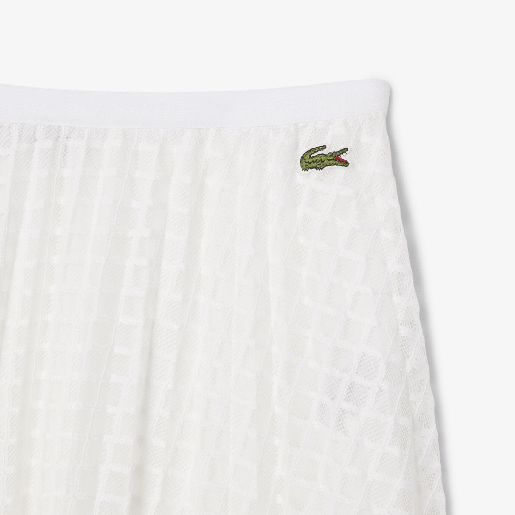 تنورة من الدانتيل مطوية تنورة من الدانتيل مطوية