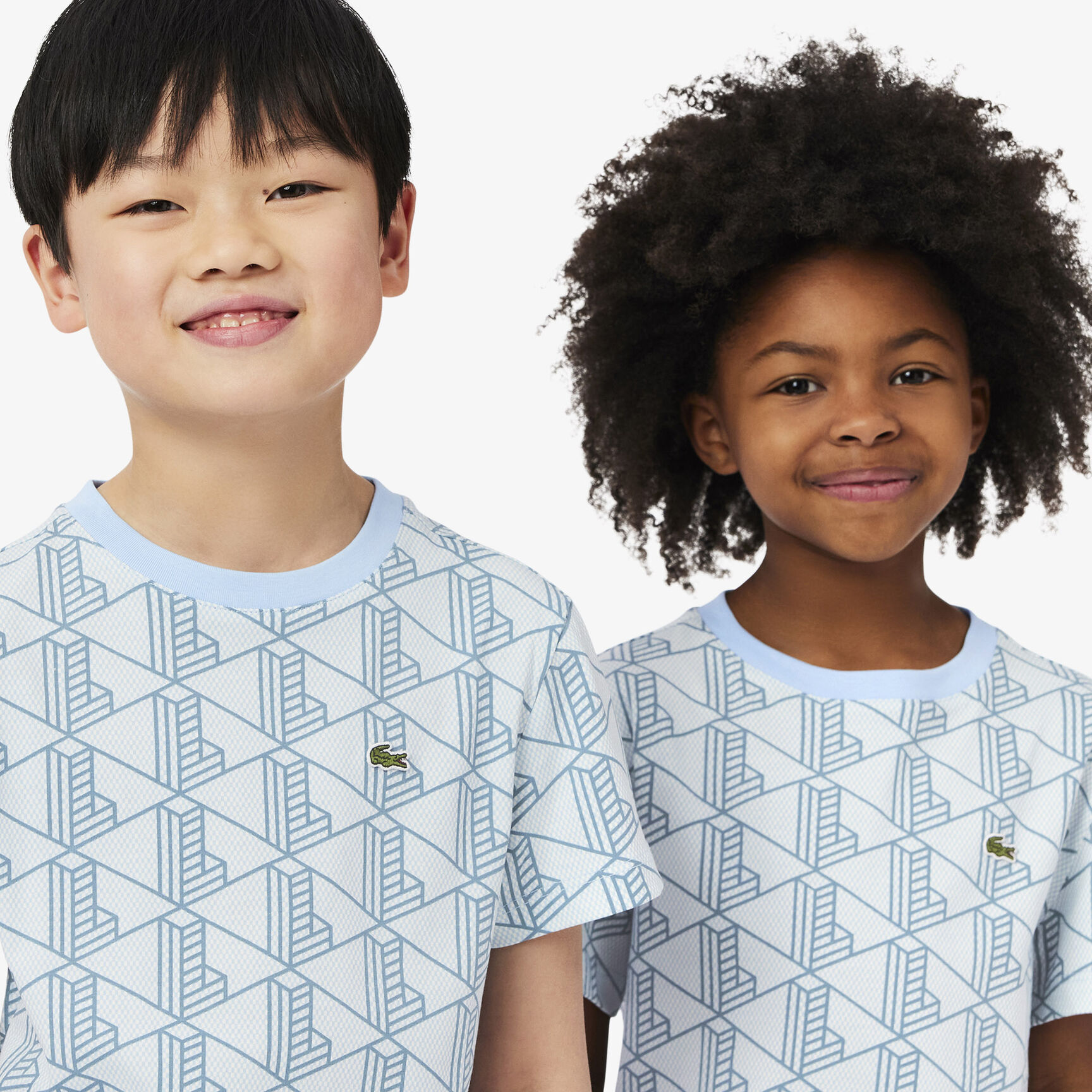 Monogram Print Cotton T-shirt