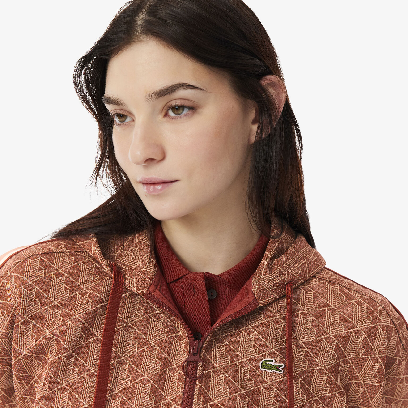 Jacquard Monogram Hoodie