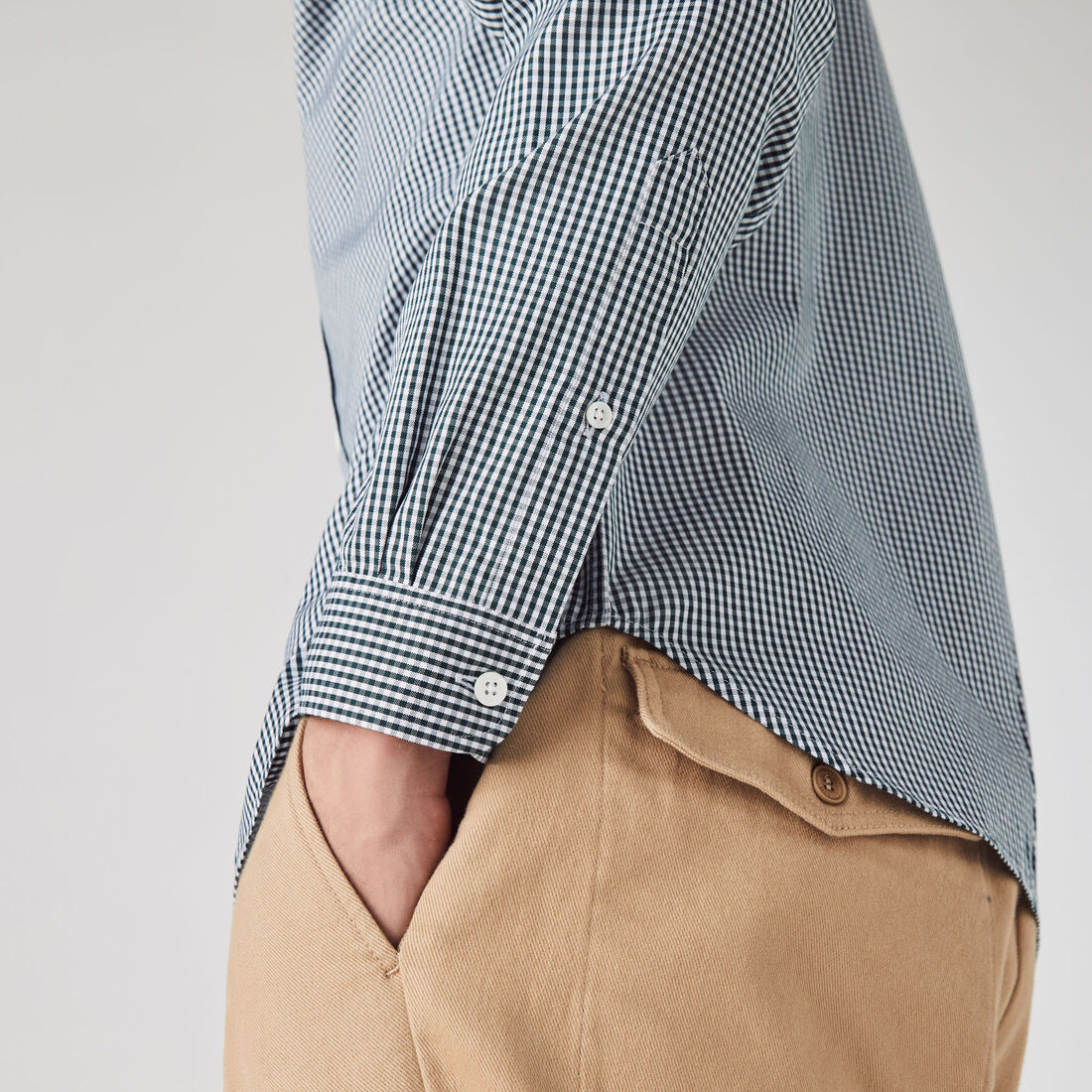 Regular Fit Checked Cotton Shirt Regular Fit Checked Cotton Shirt