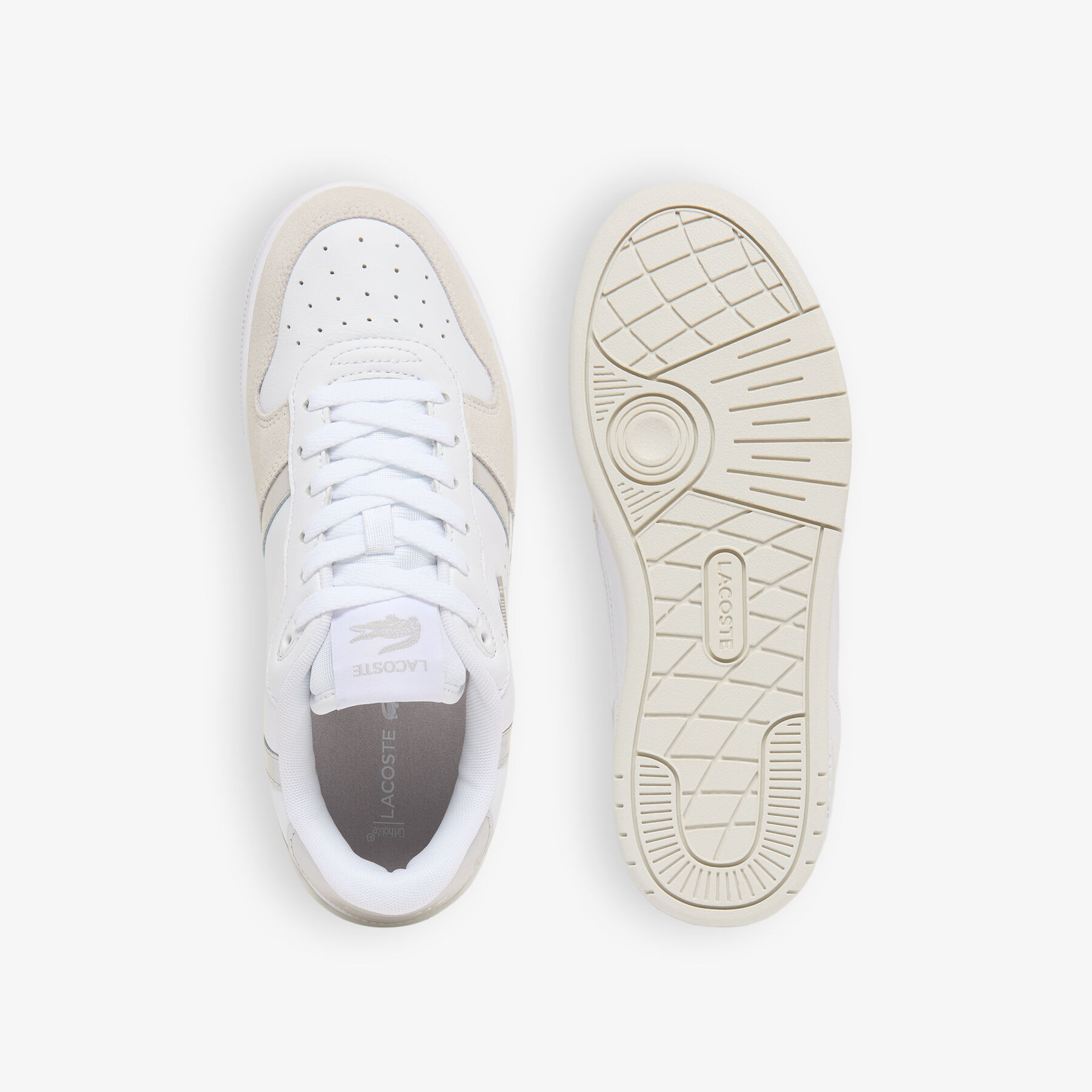 Women's T-Clip Set Leather Sneakers lacoste women s t clip set leather sneakers
