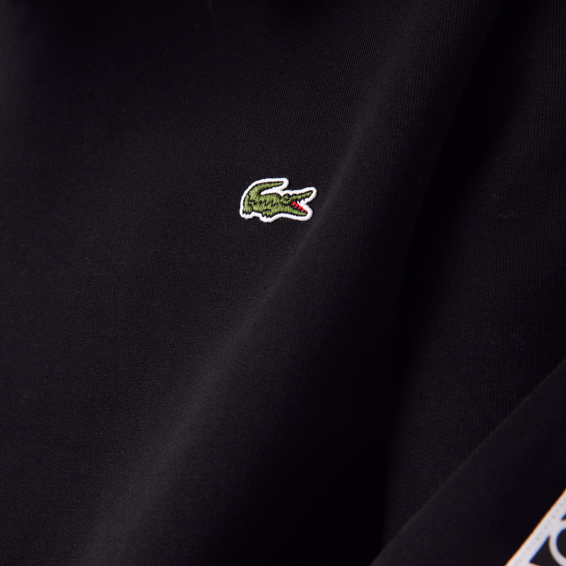 men s lacoste classic fit branded sweatshirt
