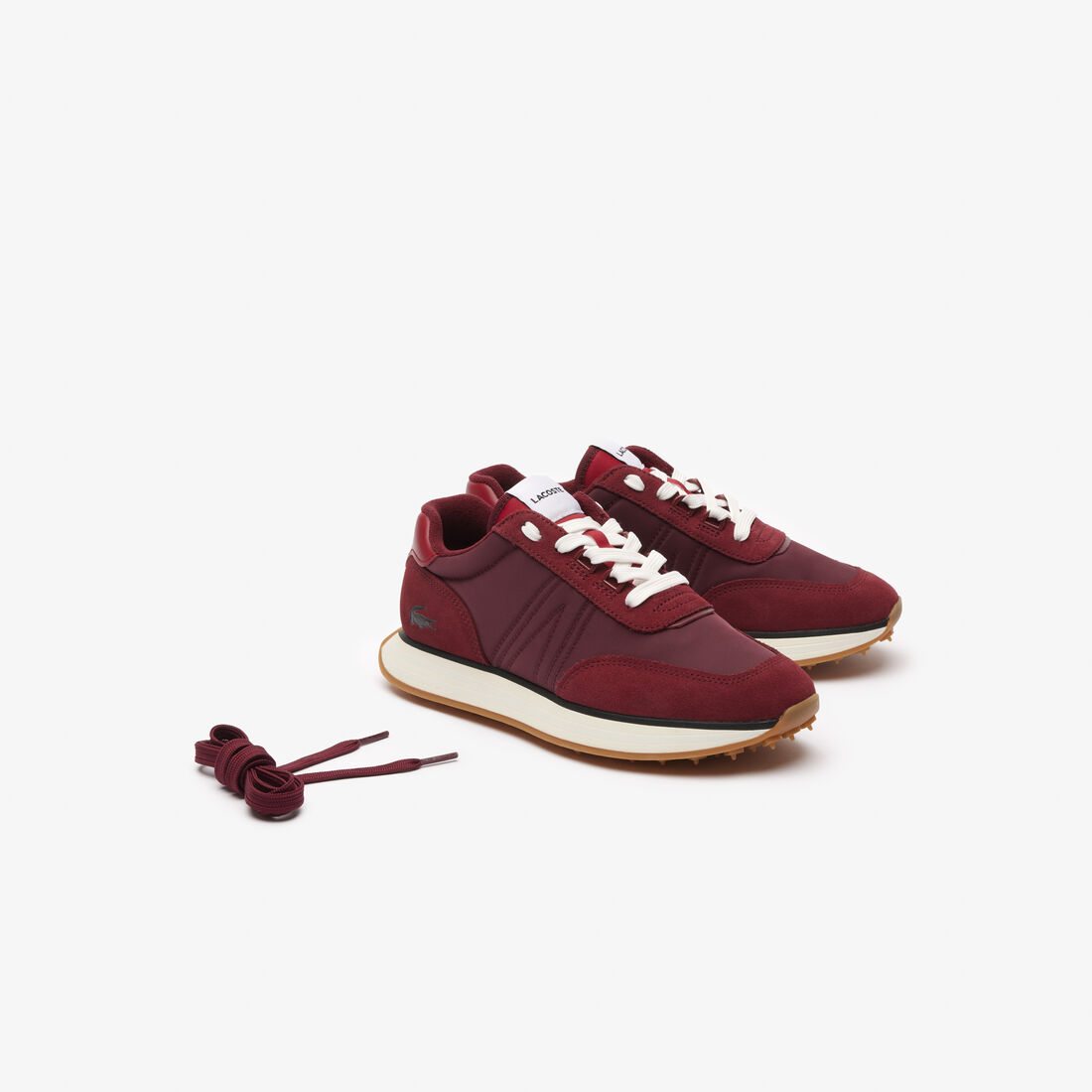Women's L-Spin Leather and Textile Trainers Women's L-Spin Leather and Textile Trainers