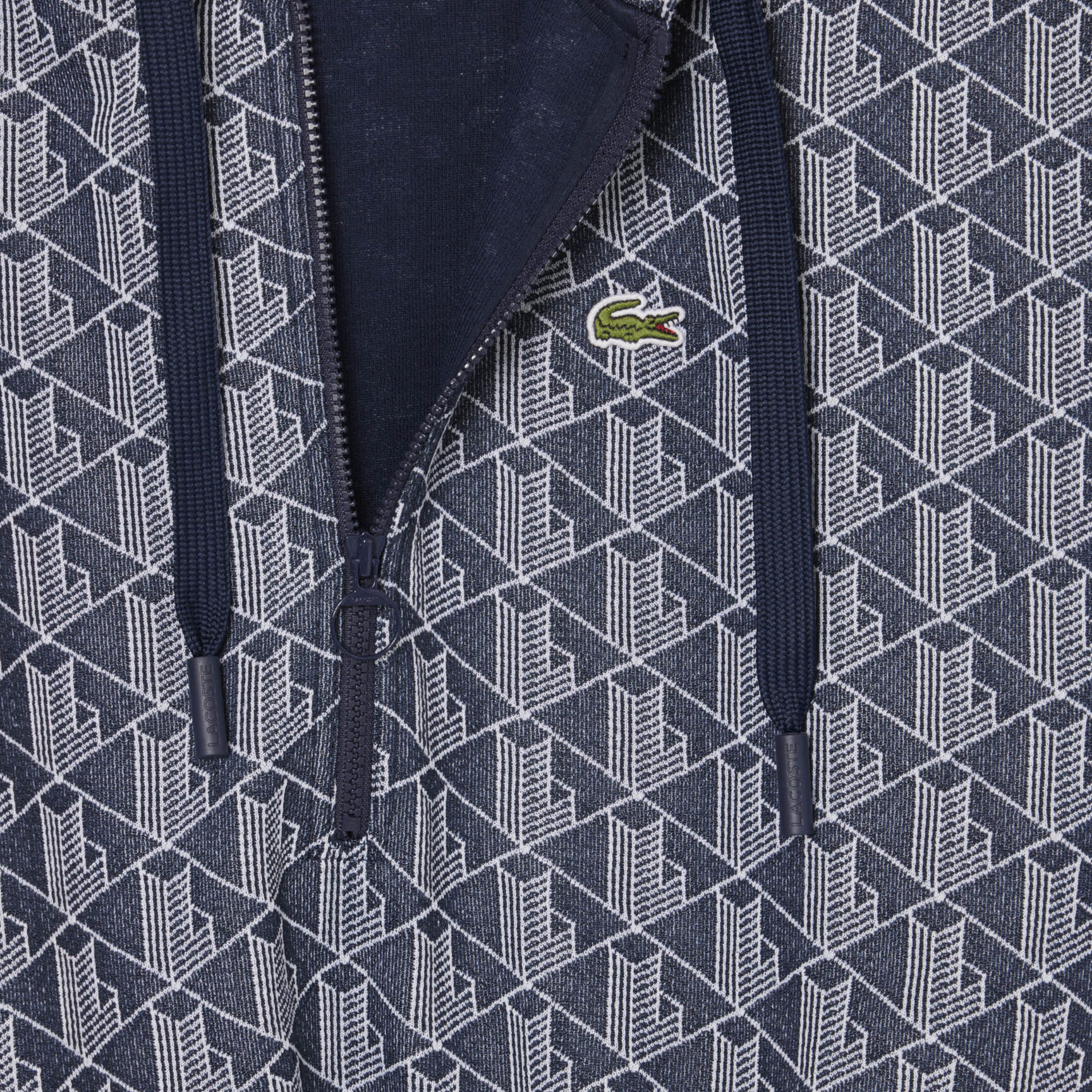 Jacquard Monogram Hoodie Dress Jacquard Monogram Hoodie Dress