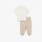 lacoste newborn petit pique polo set