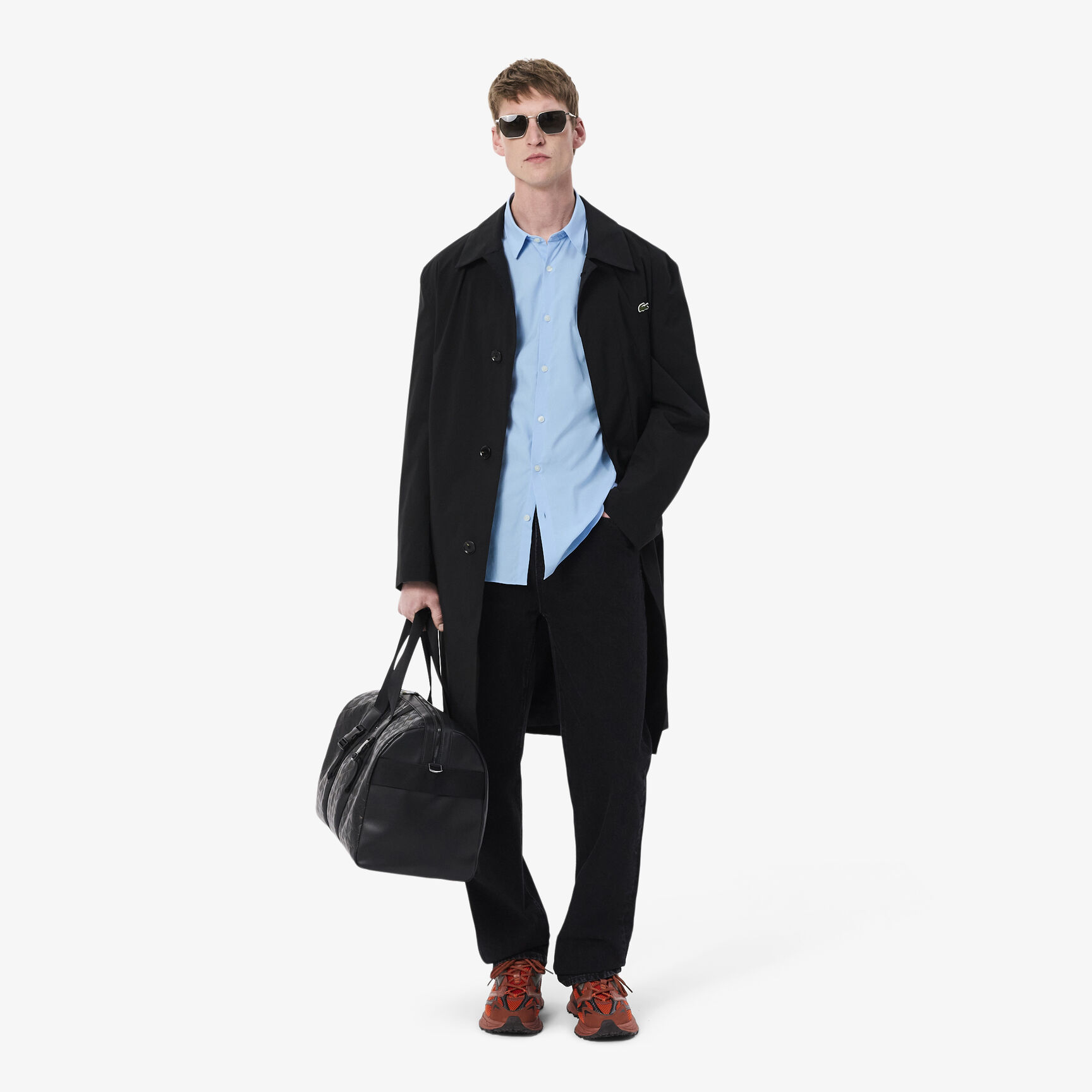 Slim Fit Stretch Cotton Poplin Shirt