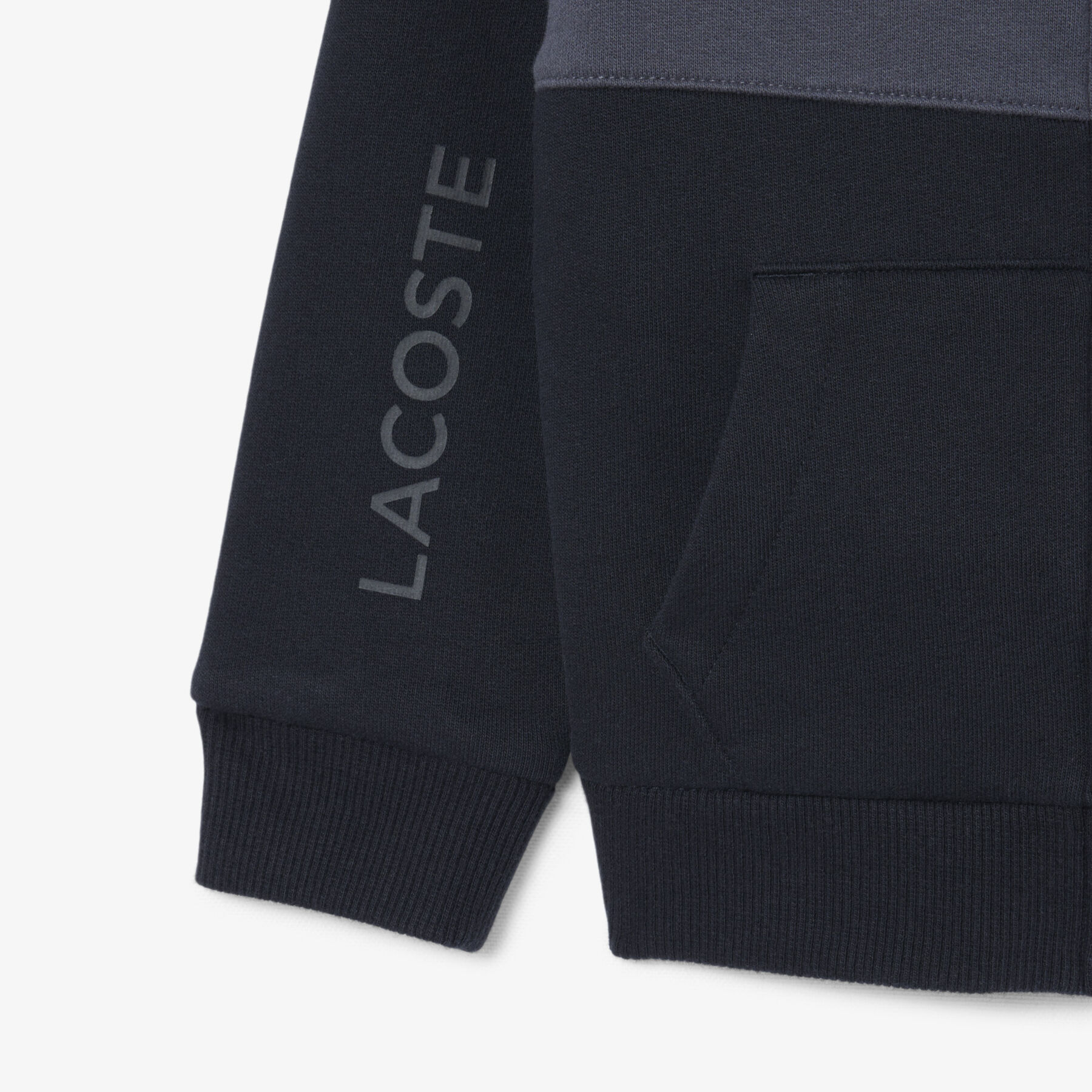 Colorblock Zipped Hoodie