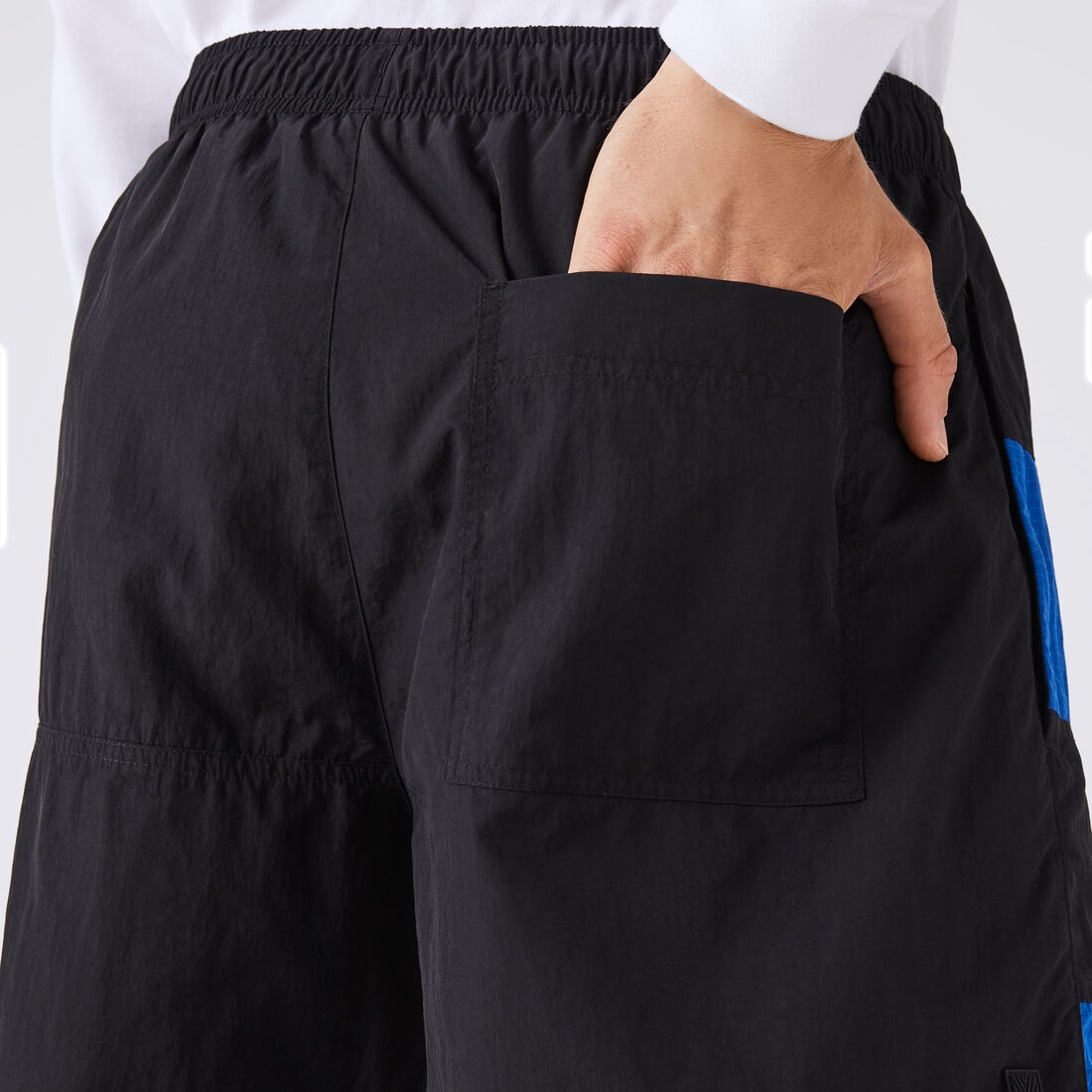 شورت لاكوست بتصميم مقسم بألوان للرجال شورت لاكوست بتصميم مقسم بألوان للرجال