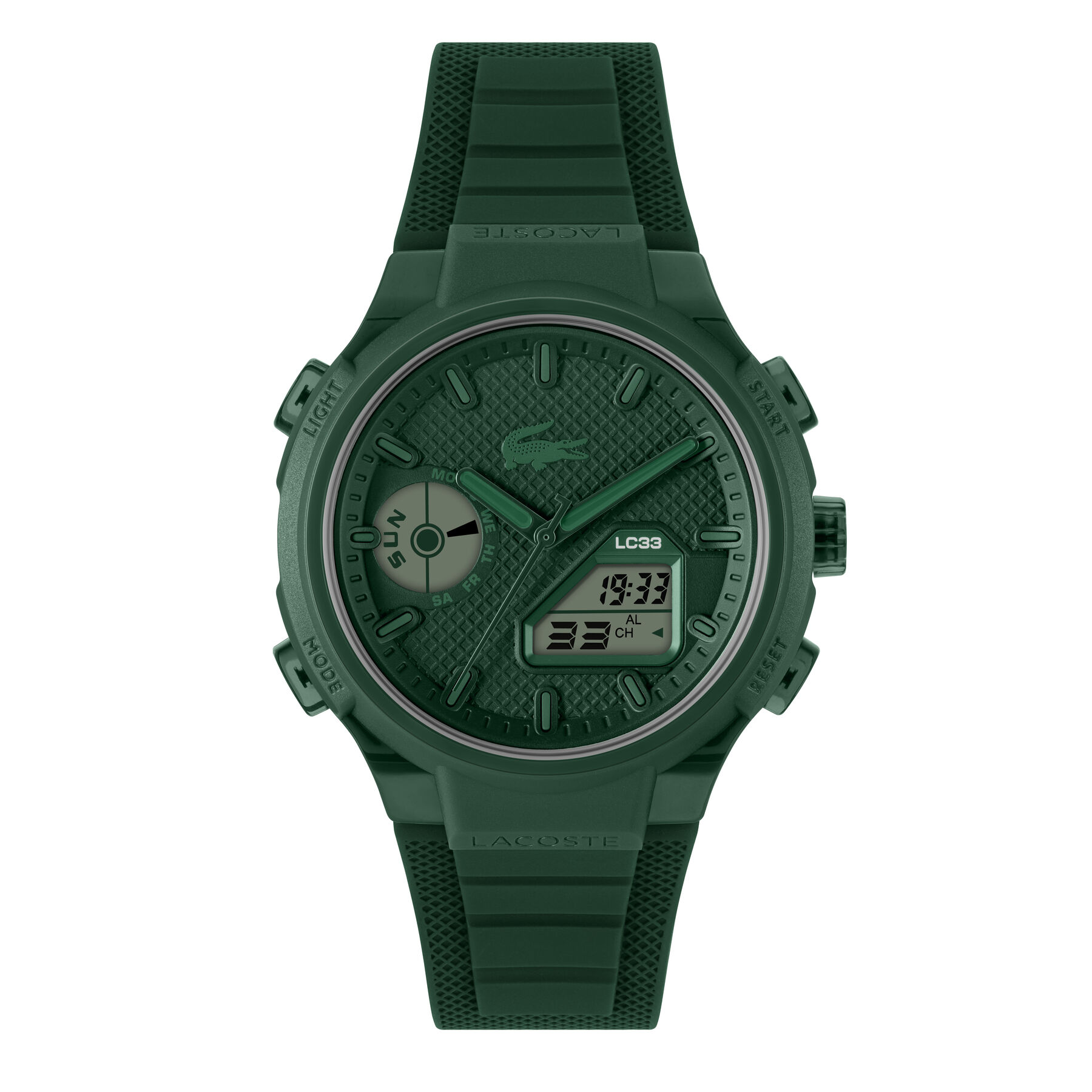 Lacoste Mens Green Dial Watch Lacoste Mens Green Dial Watch