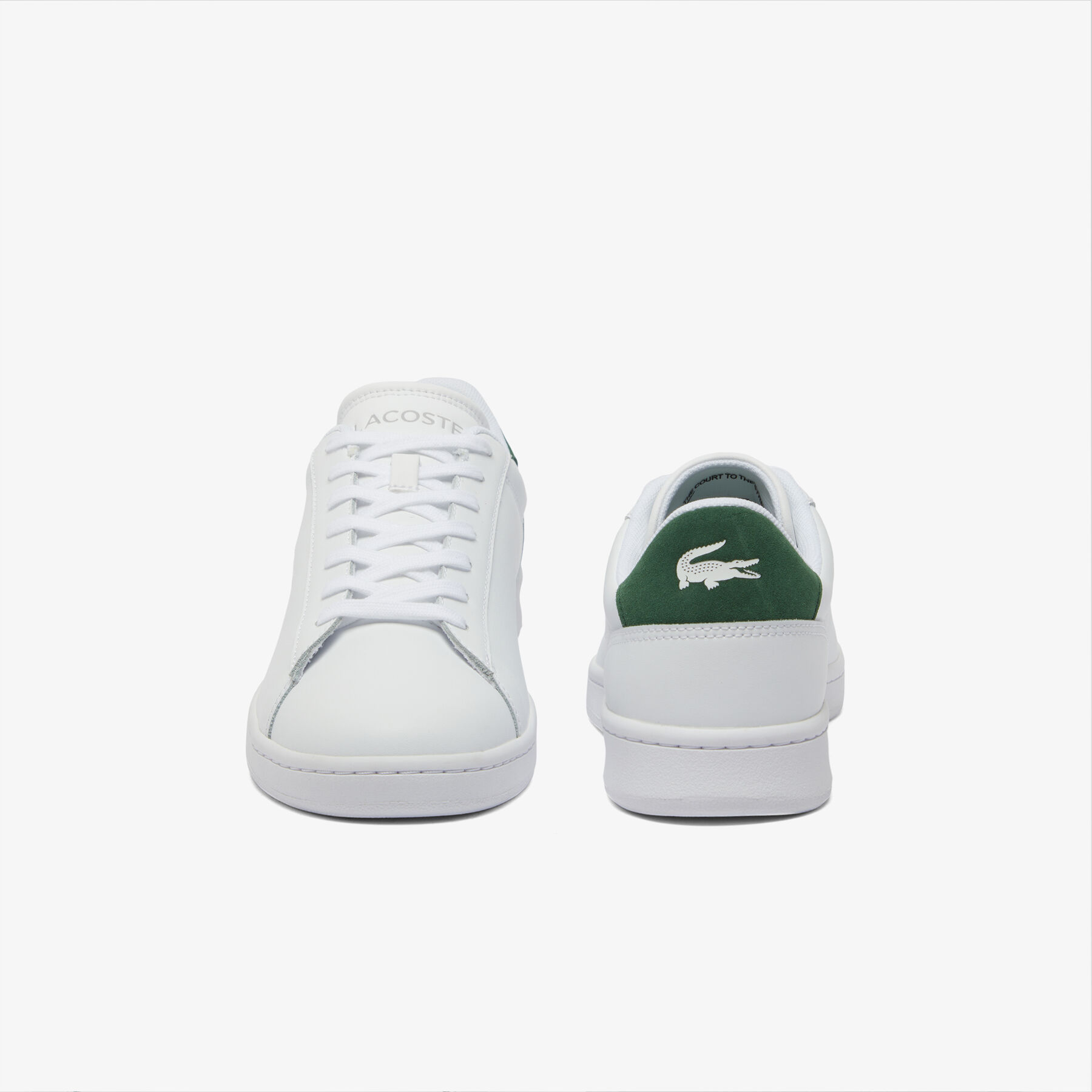 lacoste men s carnaby set leather sneakers