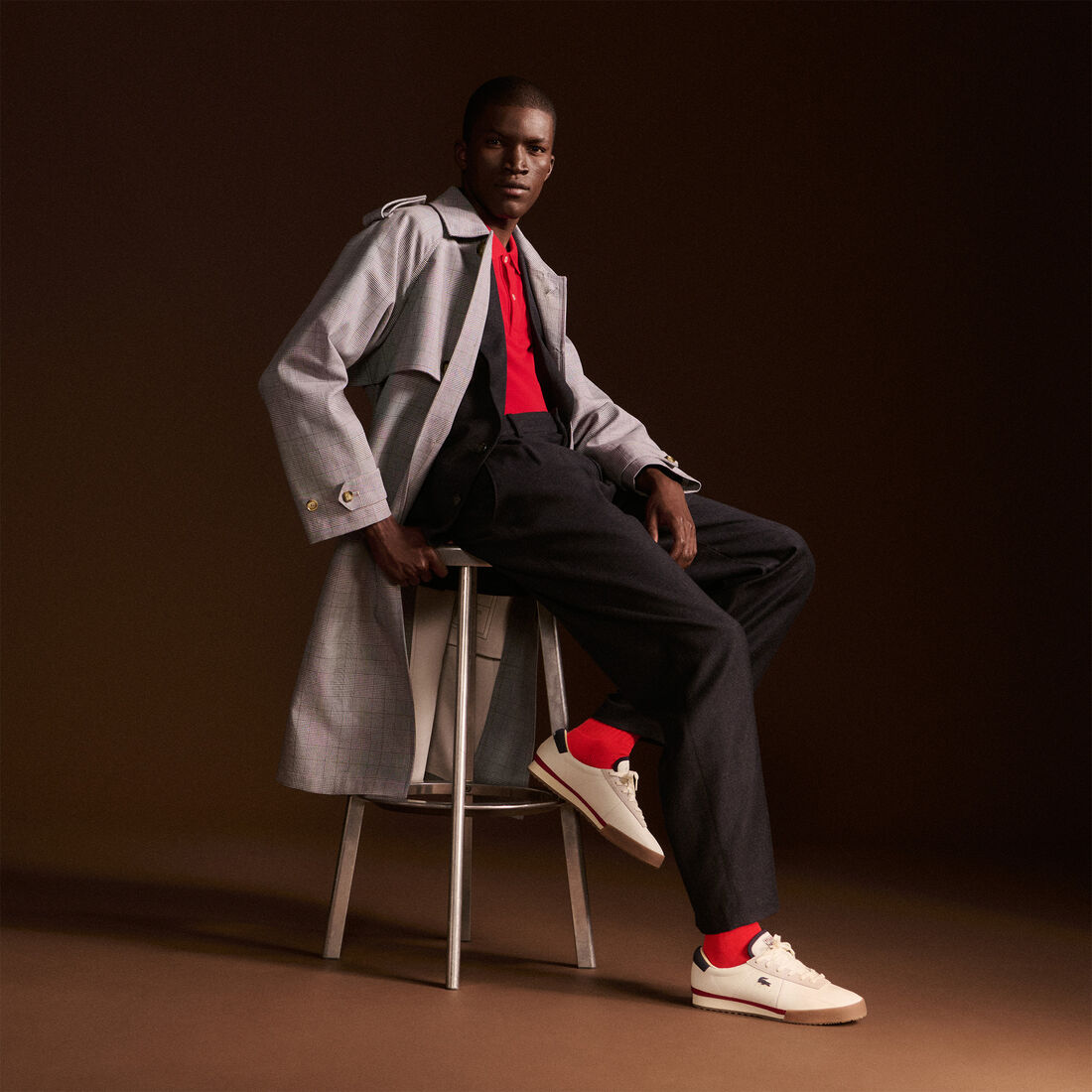 Men's Aura Leather Sneakers Men's Aura Leather Sneakers - 50SMA0161-407