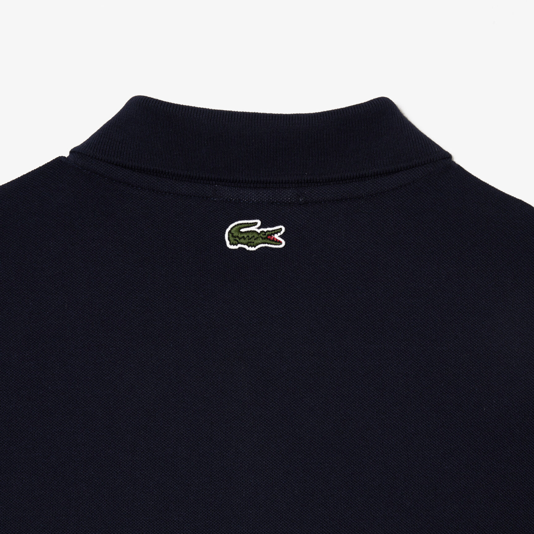 Lacoste Signature Print Stretch Pique Polo Shirt Lacoste Signature Print Stretch Pique Polo Shirt
