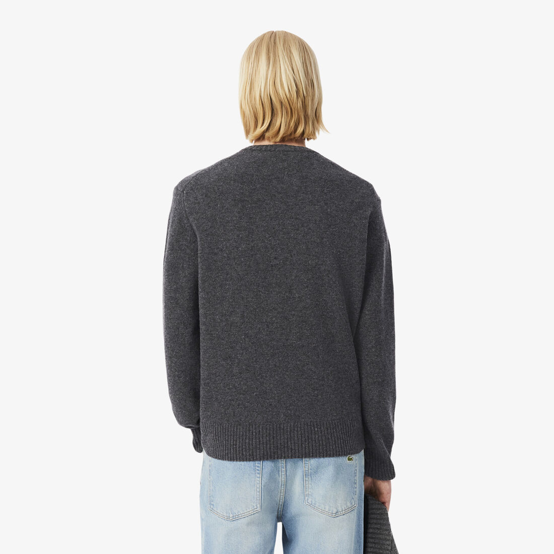 Wool Crew Neck Sweater كنزة صوفية برقبة دائرية - AH2916-00-050