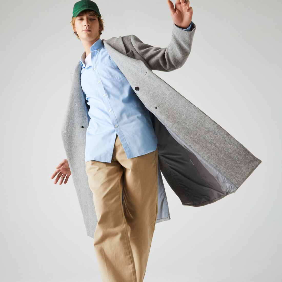 Men's Regular Fit Cotton Mini Pique Shirt Men's Regular Fit Cotton Mini Pique Shirt