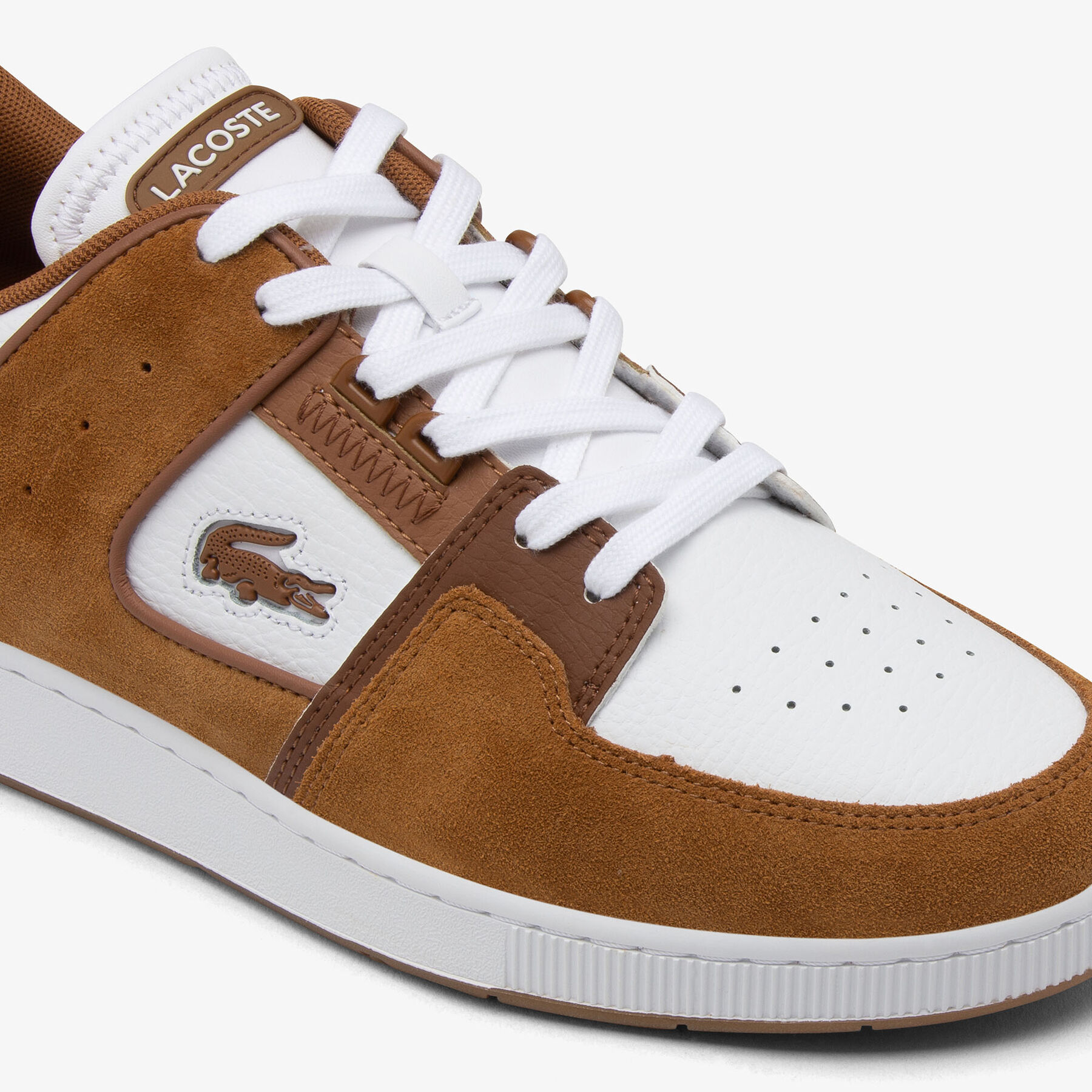 رجالي كورت كيج شمواه سنيكرز Men's Court Cage Suede Sneakers - 50SMA0071-B18