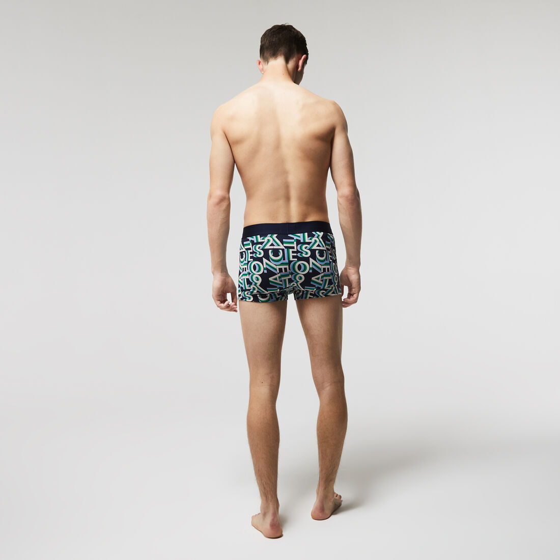 سروال داخلي للرجال من القطن المرن مع شعار التمساح عبوة 3 قطع سروال داخلي للرجال من القطن المرن مع شعار التمساح عبوة 3 قطع