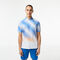 men s lacoste tennis x novak djokovic checkerboard print polo shirt