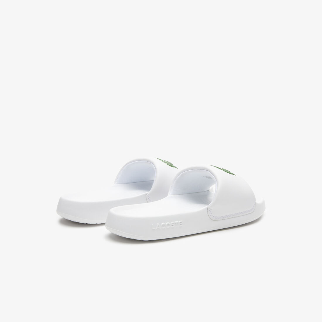 Women's Lacoste Croco 1.0 Synthetic Slides Women's Lacoste Croco 1.0 Synthetic Slides