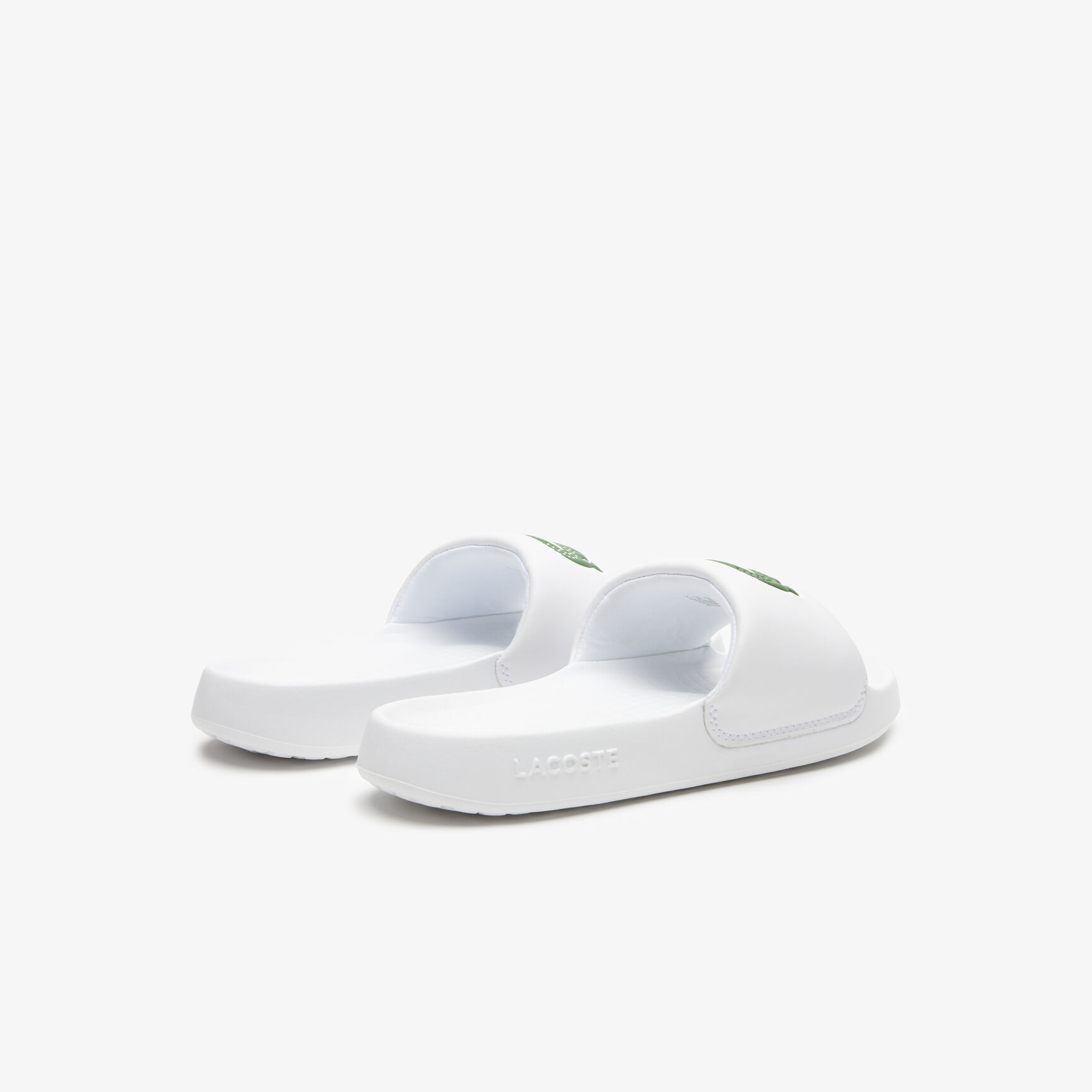 Women's Lacoste Croco 1.0 Synthetic Slides Women's Lacoste Croco 1.0 Synthetic Slides