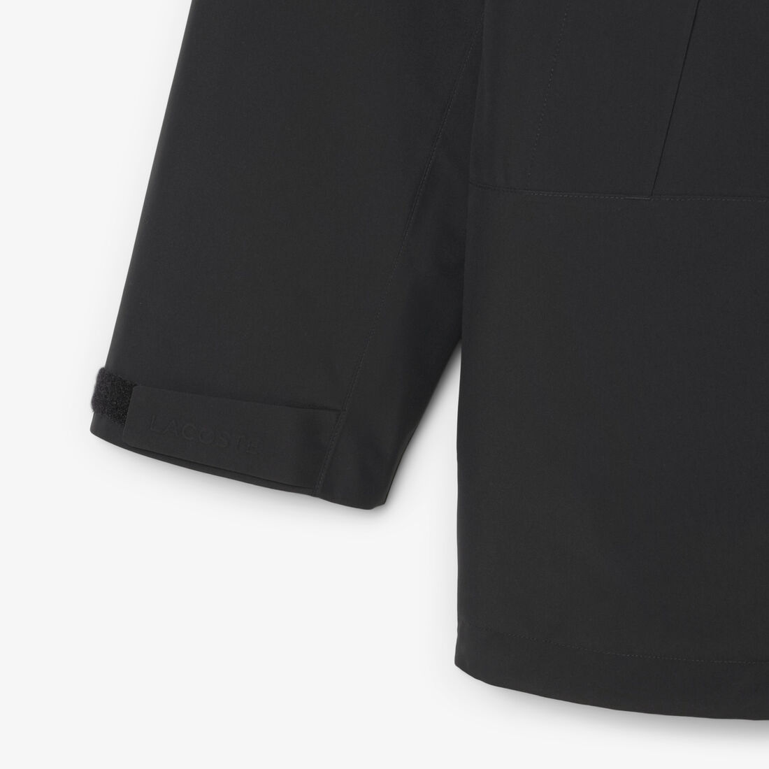lacoste 3 in 1 water repellent padded parka