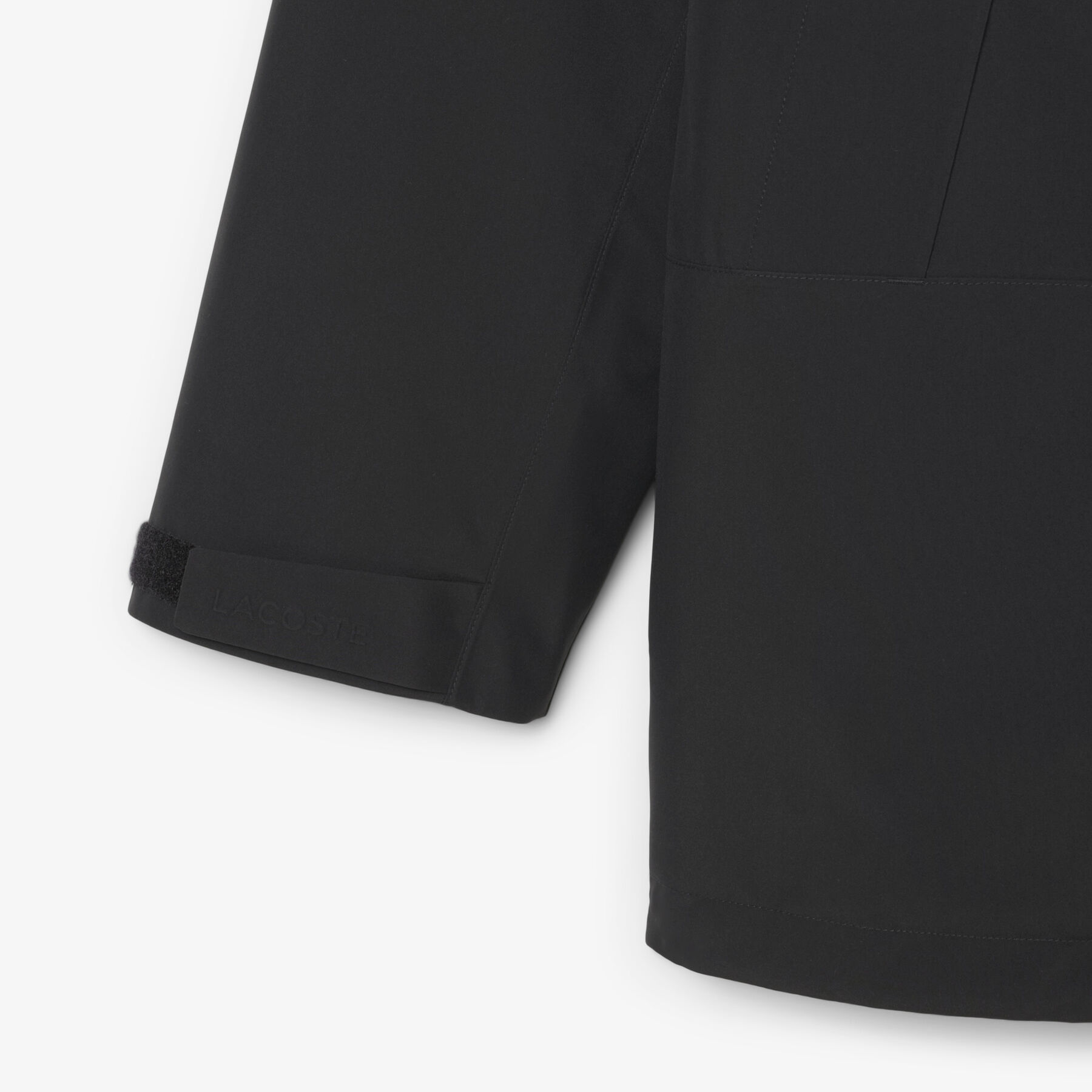 lacoste 3 in 1 water repellent padded parka