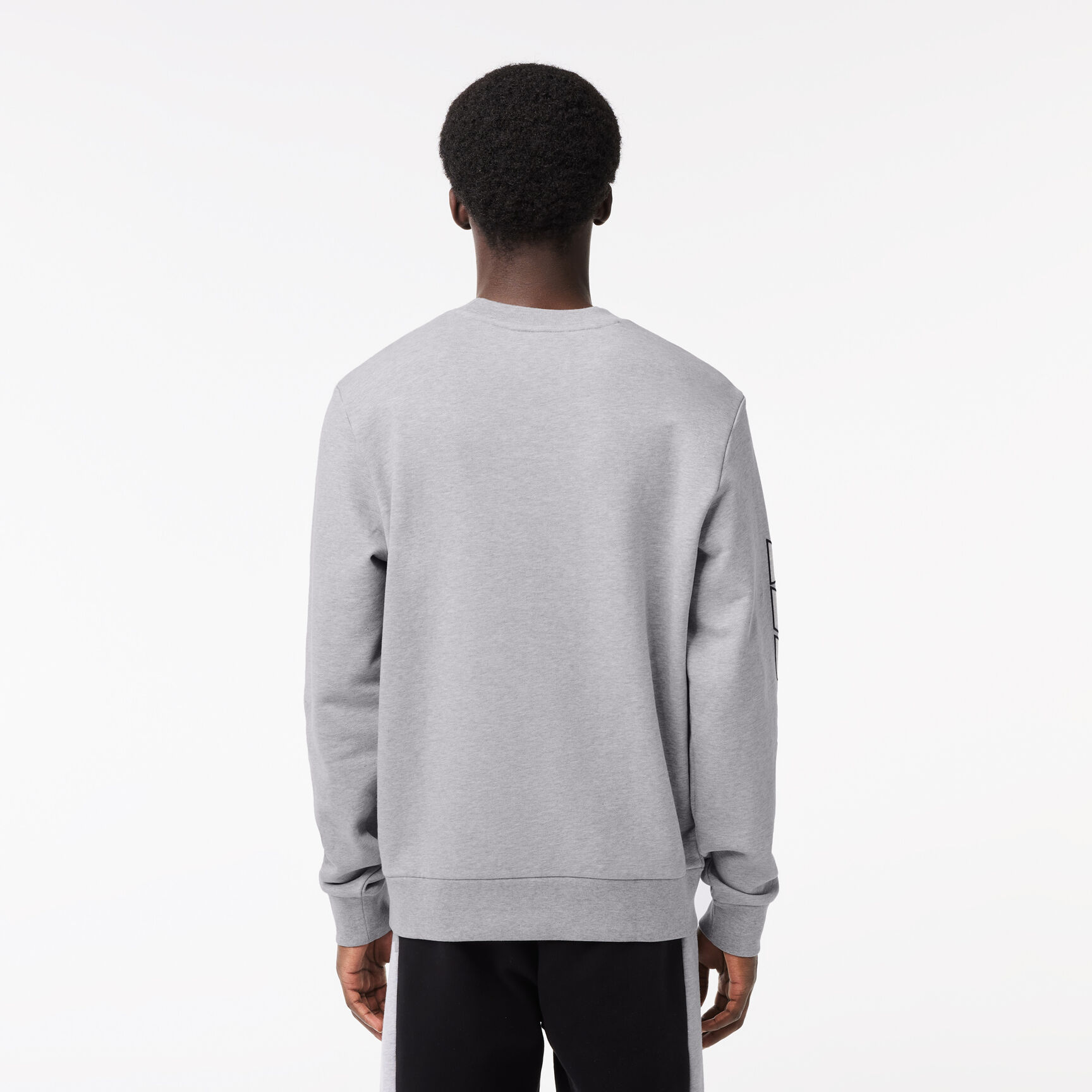 Classic Fit 3D Print Colourblock Jogger Sweatshirt