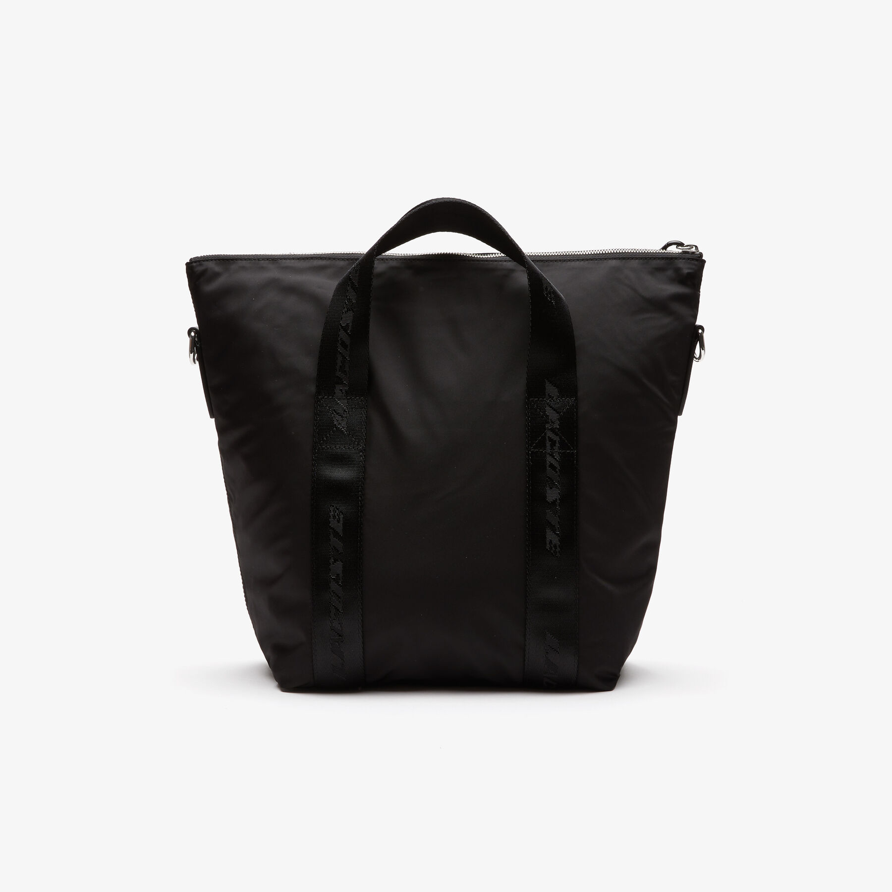 women s lacoste branded handle medium tote bag