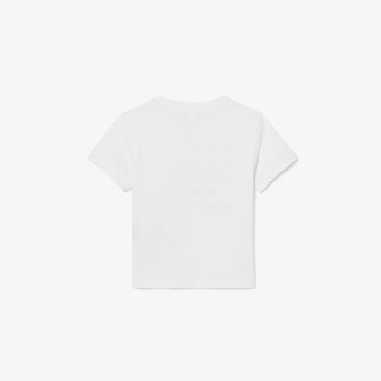 تيشيرت قطني بنقشة جلد التمساح