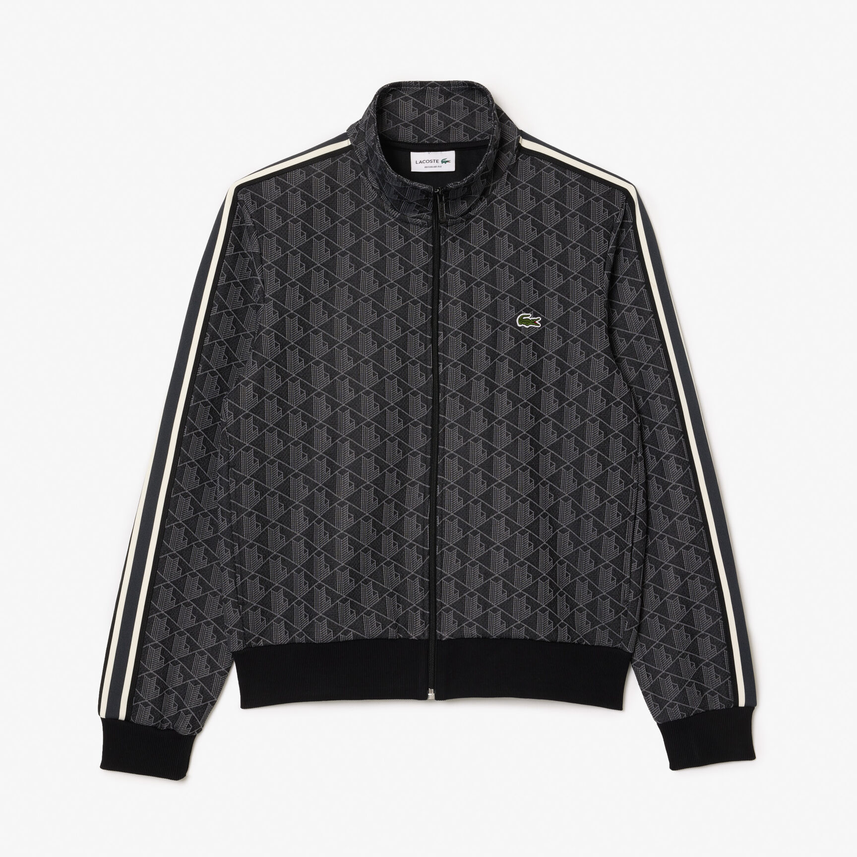 Paris Zip-Up Jacquard Track Jacket