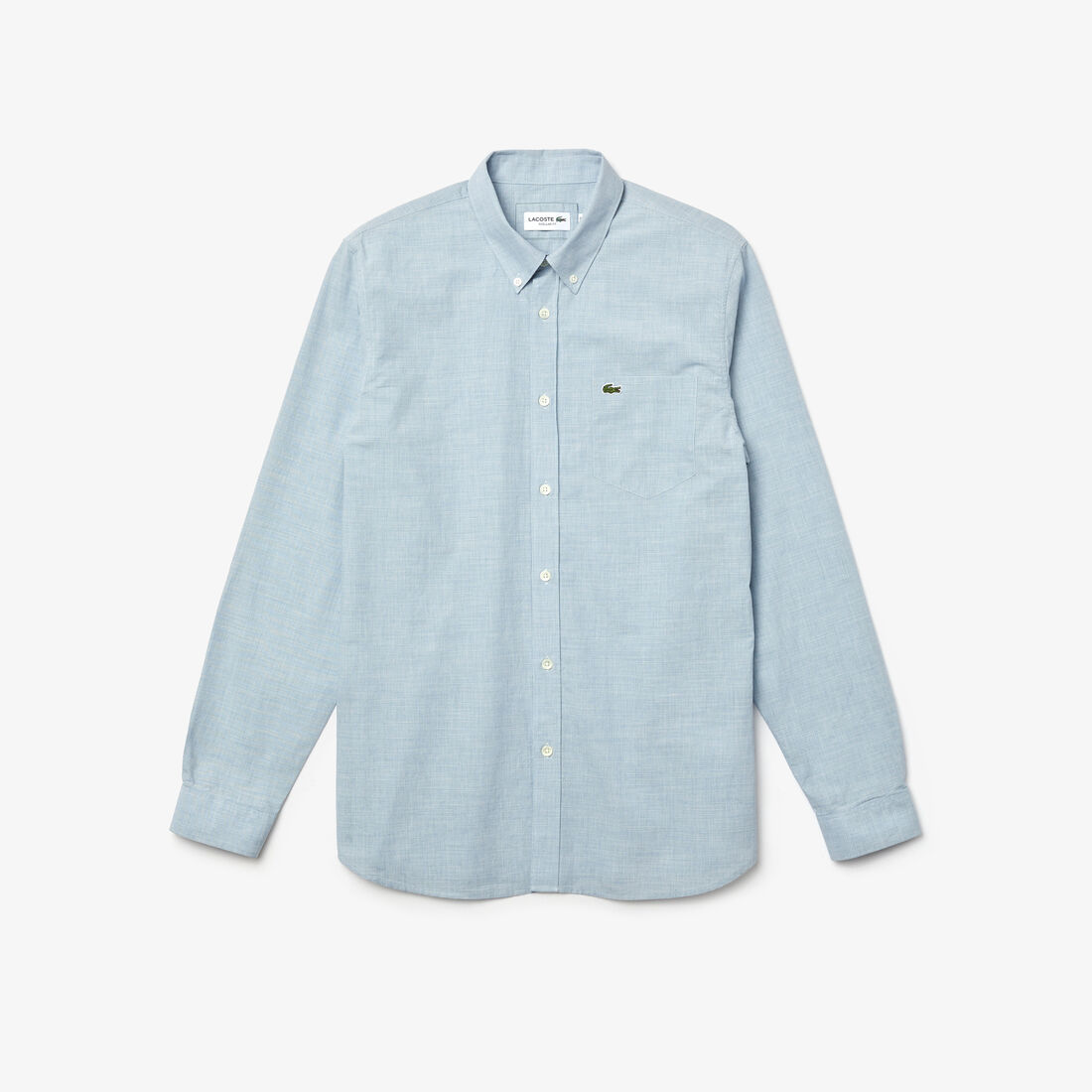 Men's Slim Fit Small Houndstooth Print Cotton Shirt Men's Slim Fit Small Houndstooth Print Cotton Shirt