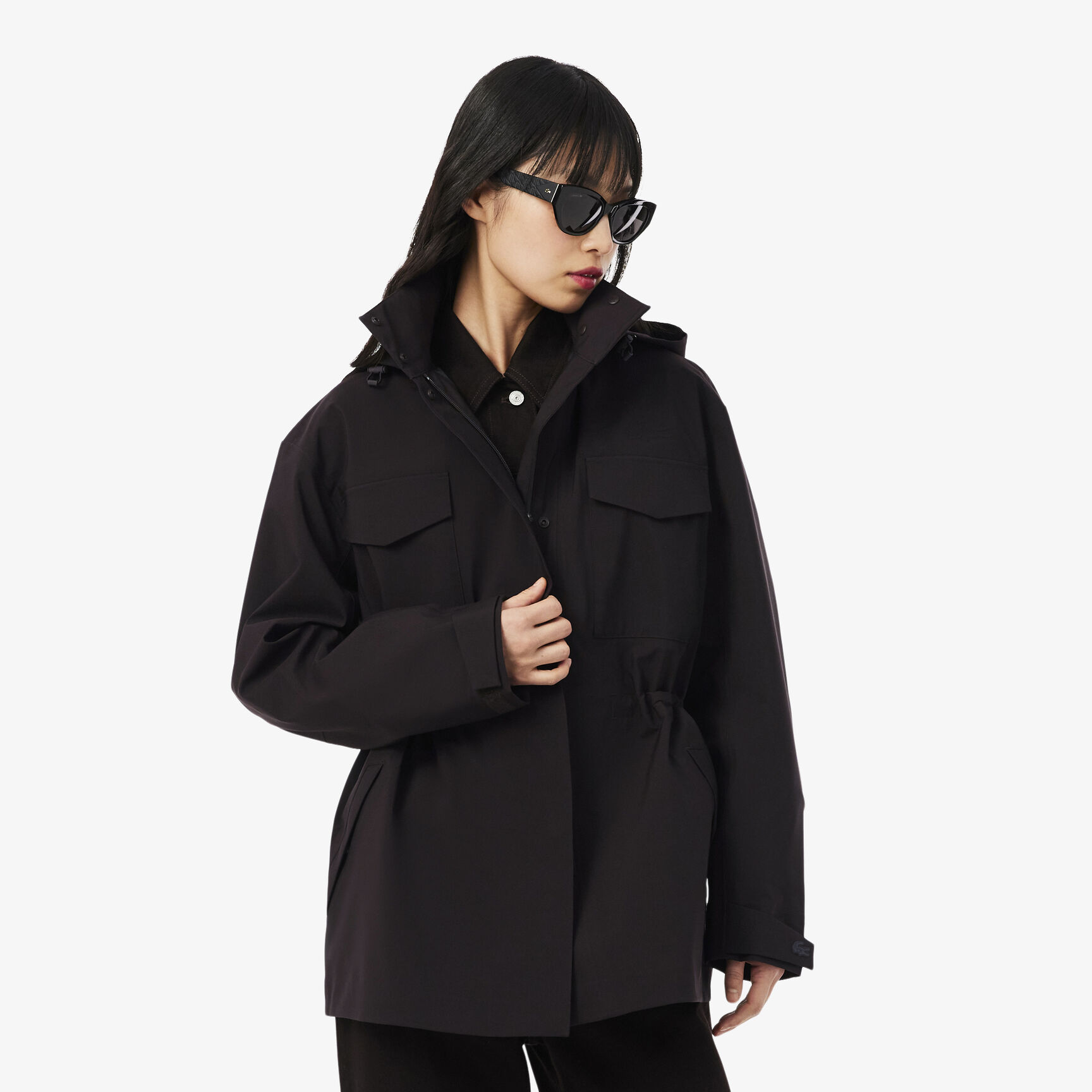 Oversized Mid Length Waterproof Parka Oversized Mid Length Waterproof Parka