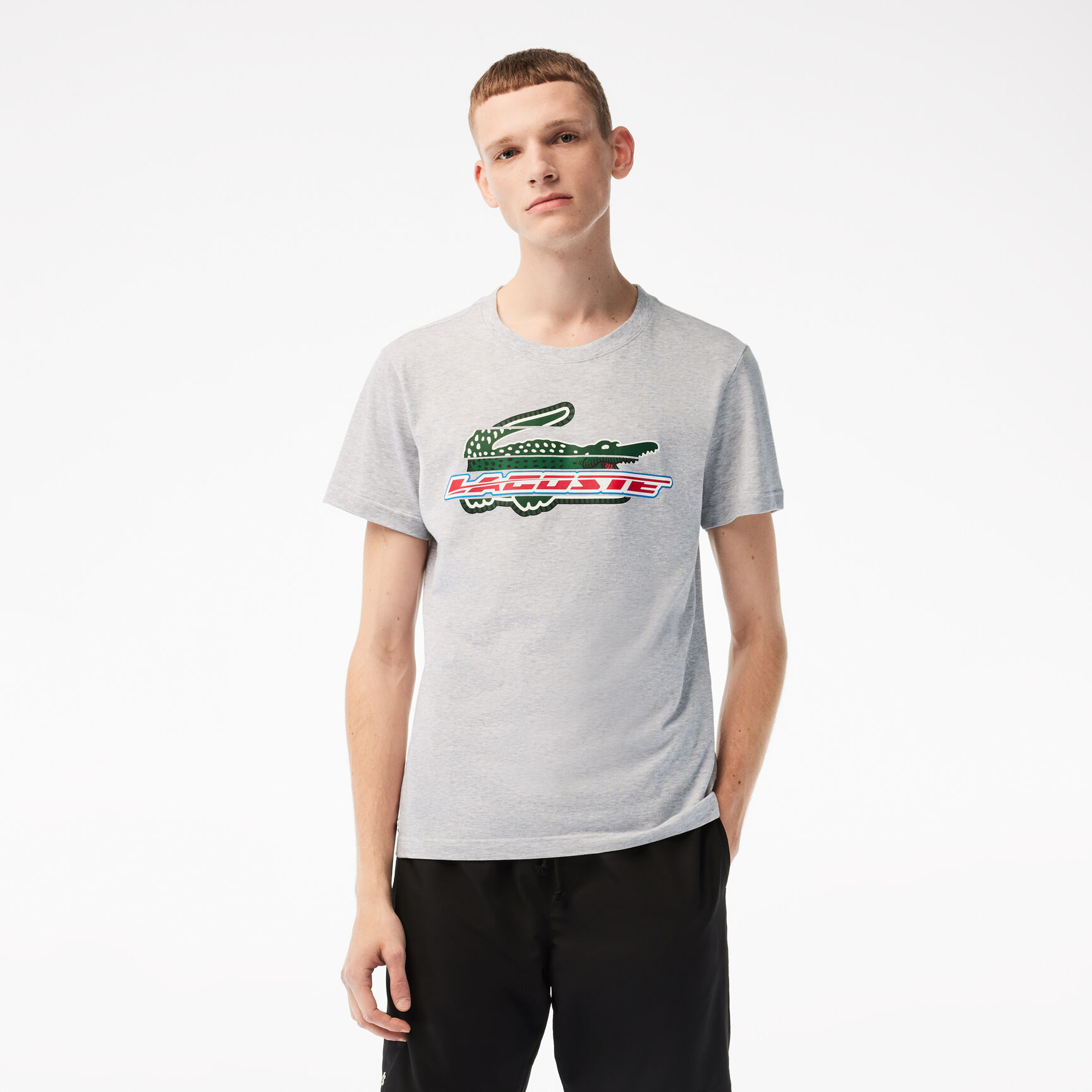 Men's Lacoste Sport Regular Fit Organic Cotton T-shirt