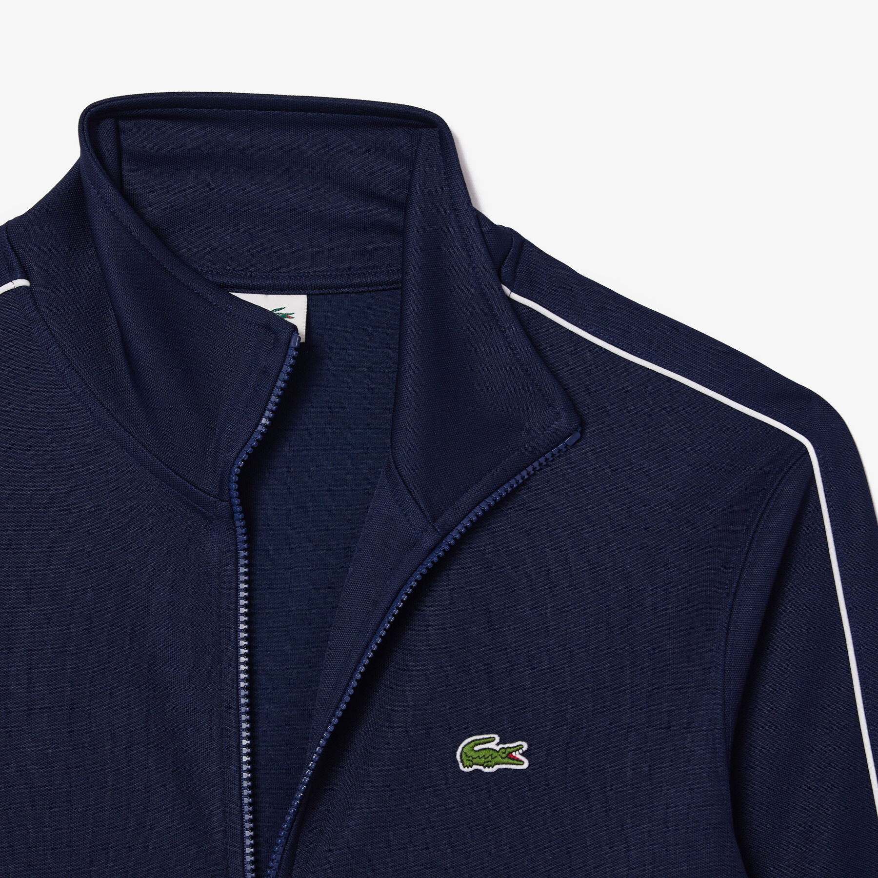 Paris Pique Zip Front Track Jacket lacoste paris pique zip front track jacket