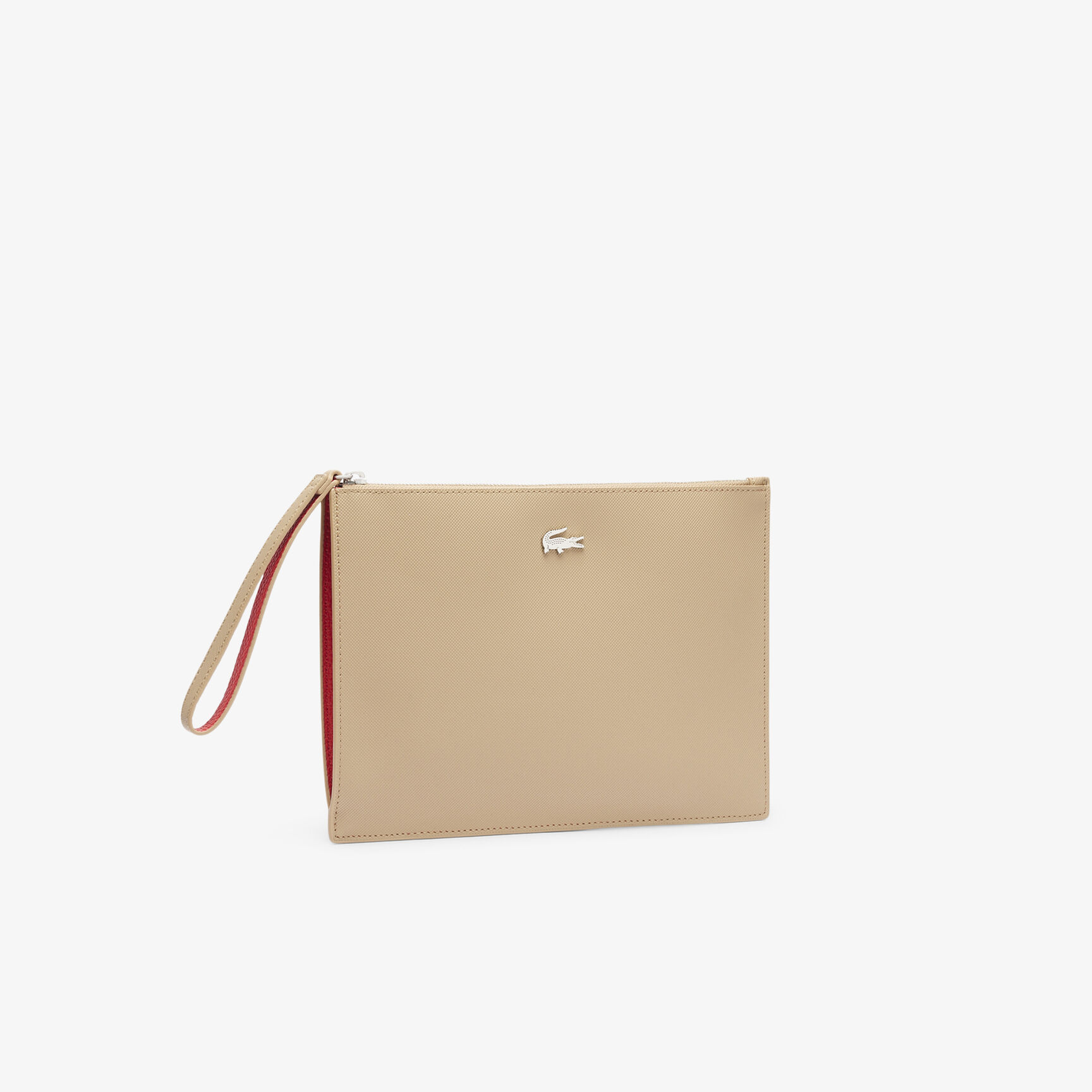 Anna Coated Pique Canvas Pouch