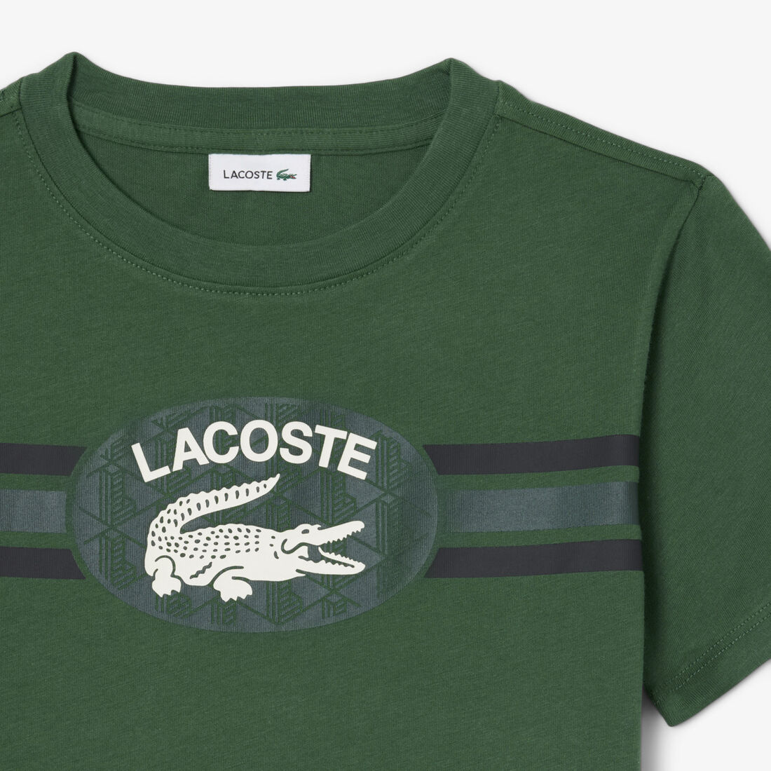 Monogram Print Cotton T-shirt Monogram Print Cotton T-shirt