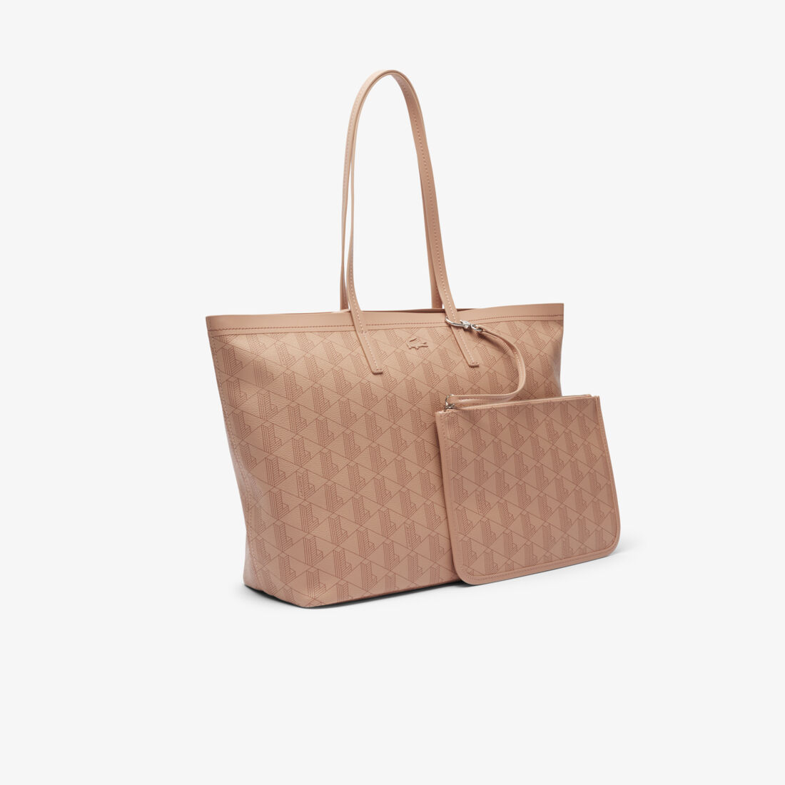 Zely Grained Tote with Pouch Zely Grained Tote with Pouch