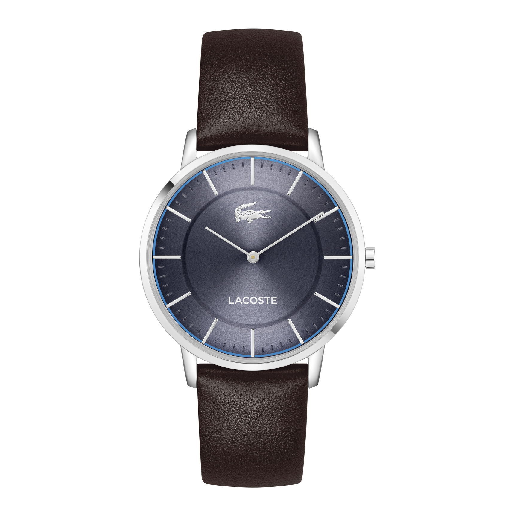 ساعة لاكوست كروكورجين للرجال بقرص أزرق