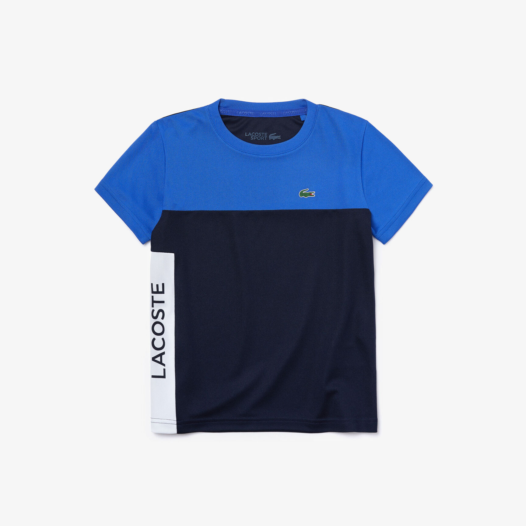 Boys' Lacoste SPORT Colourblock Breathable Piqu&eacute; T-shirt