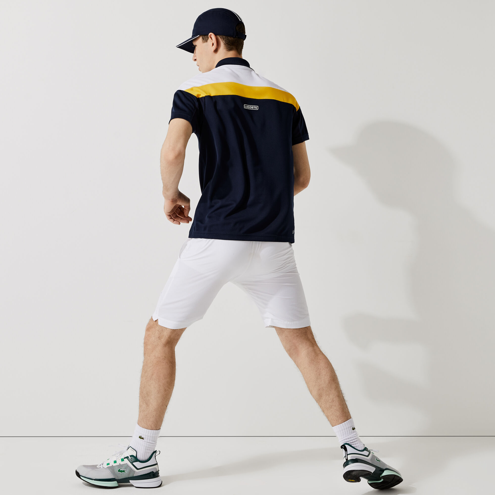 Ensemble lacoste short polo clearance