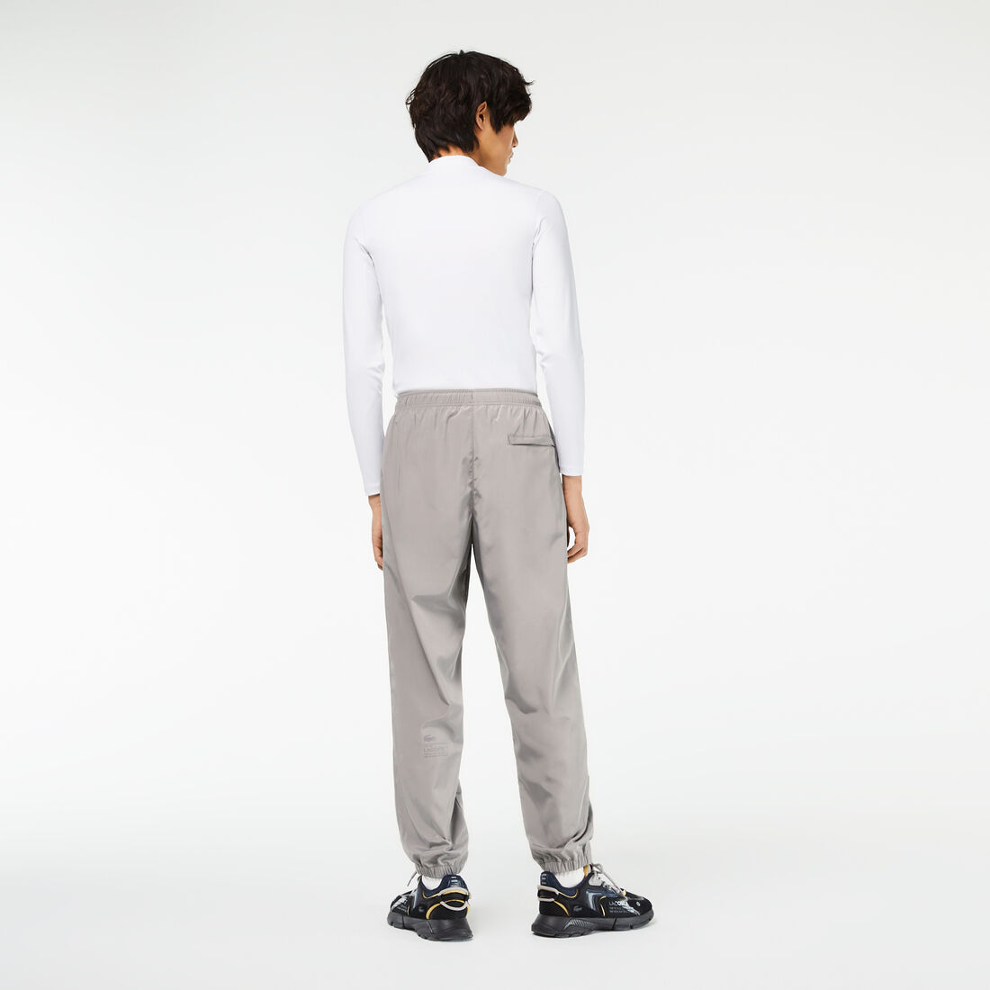Men's Lacoste Track Pants with GPS Coordinates Men's Lacoste Track Pants with GPS Coordinates