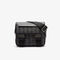 lacoste men s the blend clipped monogram canvas messenger bag
