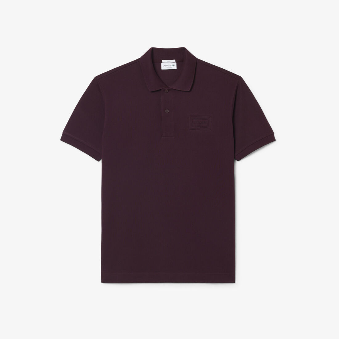 Classic Fit Embossed Branding Polo Shirt lacoste classic fit embossed branding polo shirt