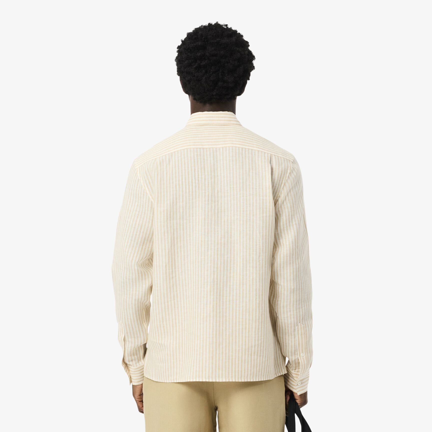 Regular Fit Striped Linen Shirt Regular Fit Striped Linen Shirt