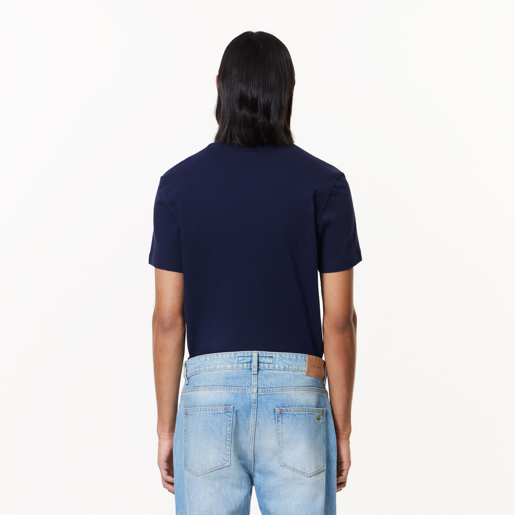 تيشيرت قطن بفتحة رقبة حرف V للرجال تيشيرت قطن بفتحة رقبة حرف V للرجال