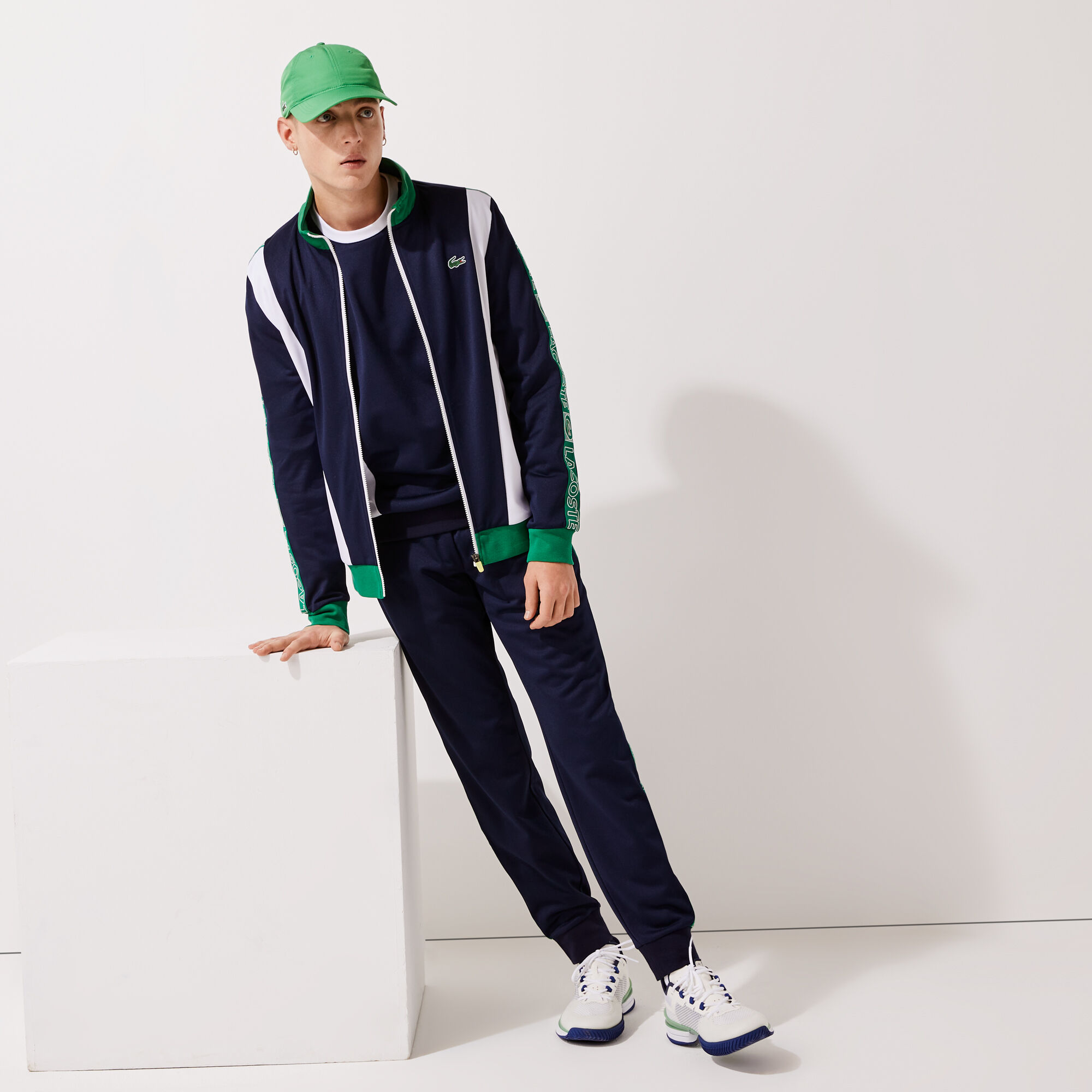 Ensemble on sale lacoste vert